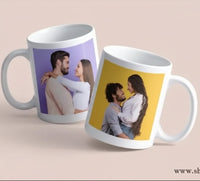 Customized White mug printing