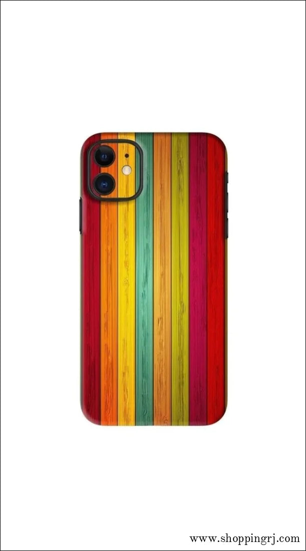 Wooden muti colour skin