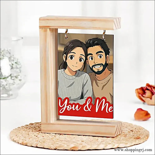 You and Me Ghibli Frame 8x8 inches