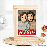 You and Me Ghibli Frame 8x8 inches