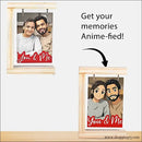 You and Me Ghibli Frame 8x8 inches