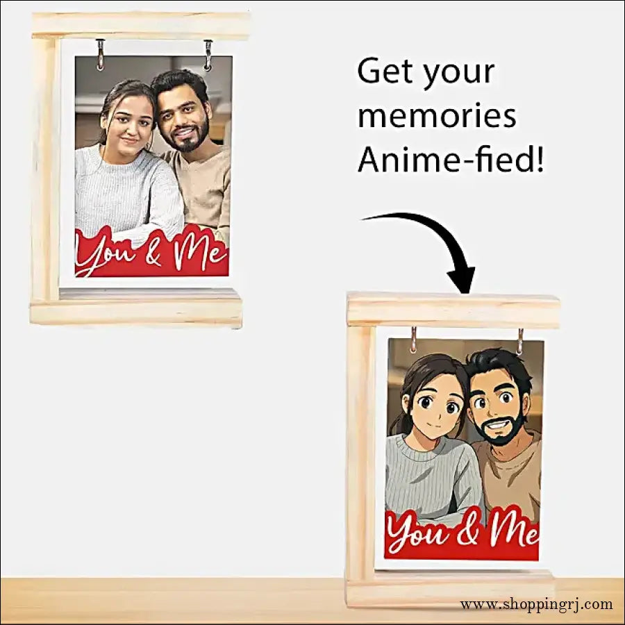 You and Me Ghibli Frame 8x8 inches