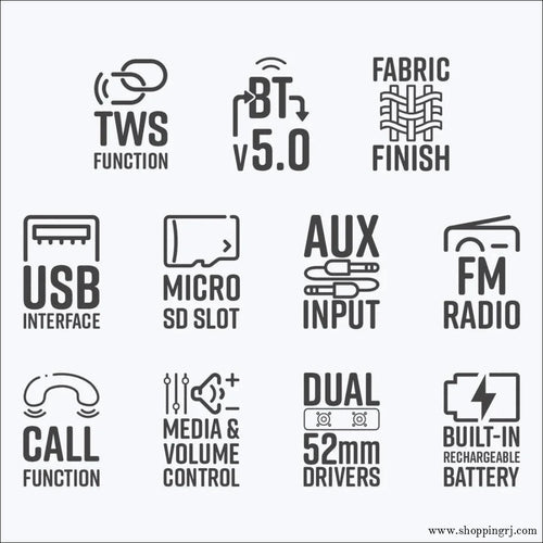 Zeb - Dawn 50 wireless bluetooth speaker - Bluetooth speaker - bluetooth speakerZebronicsNew arrival
