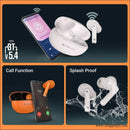 Zeb Pods 121 - V5.4 Tws Earbuds with 30h Enc,gaming Mode (upto 50ms) - Earbuds