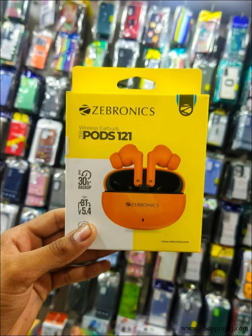 Zeb pods 121 - v5.4 TWS earbuds with 30H, ENC,Gaming mode (Upto 50ms) - Earbuds - Earbudszebronics brandRJ mobiles and accessories Thoothukudi