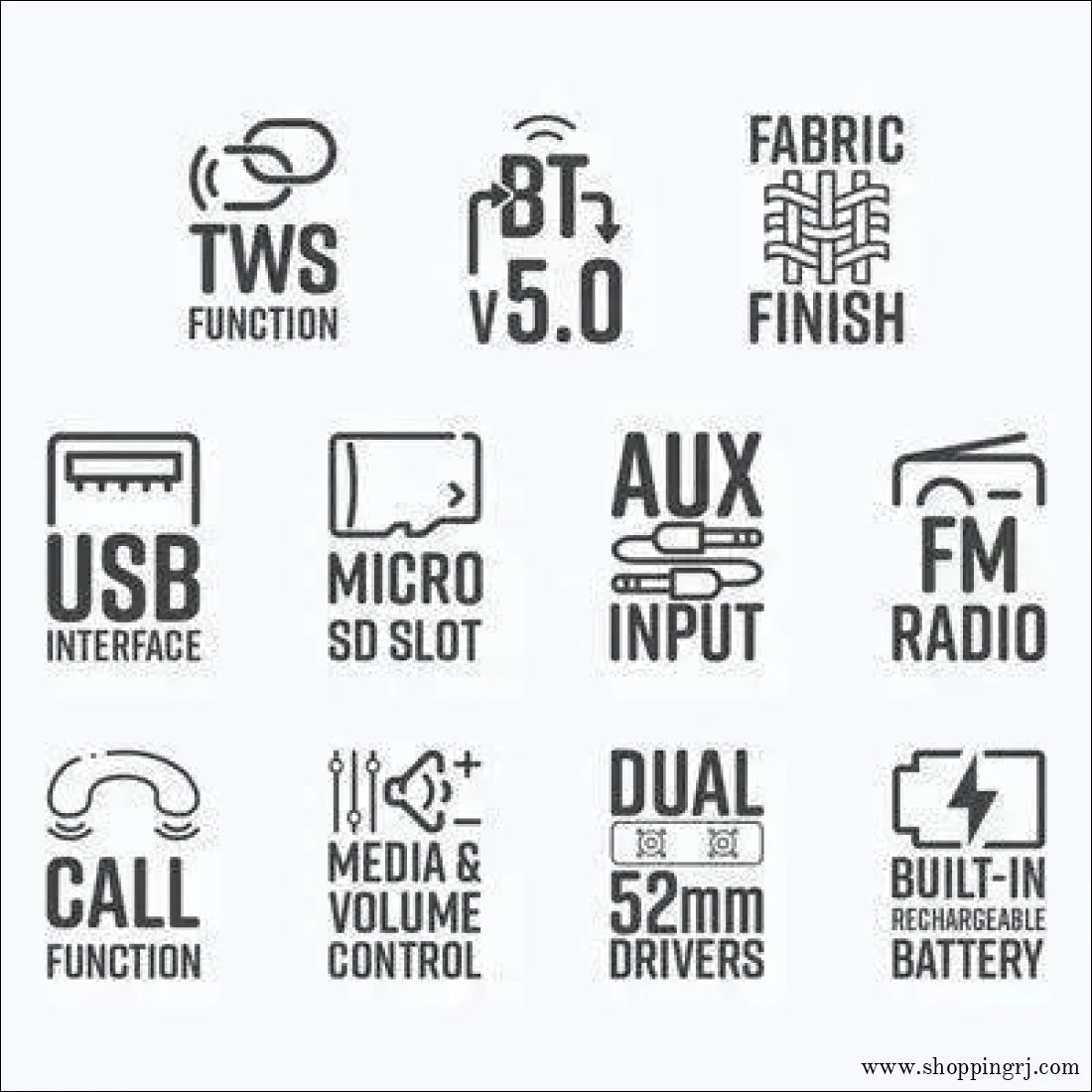 ZEBRONICS 16Watts Zeb - Dawn 50 BLUETOOTH SPEAKER - Bluetooth speaker - Bluetooth speakerSHOPPING - RJNew arrival
