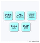 Zebronics Bro Plus Earphone - Black Related - Earphone