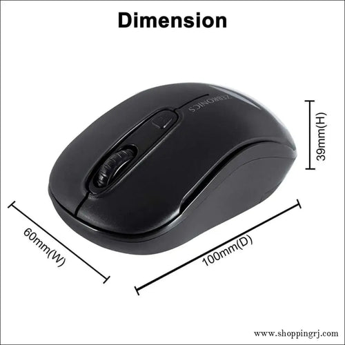 Zebronics Dash Wireless Mouse - Laptop Accessories