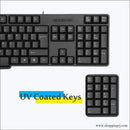 Zebronics K20 Wired Desktop and Laptop Keyboard for Reliable Typing - Accessories