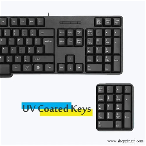 Zebronics K20 Wired Desktop and Laptop Keyboard for Reliable Typing - Accessories